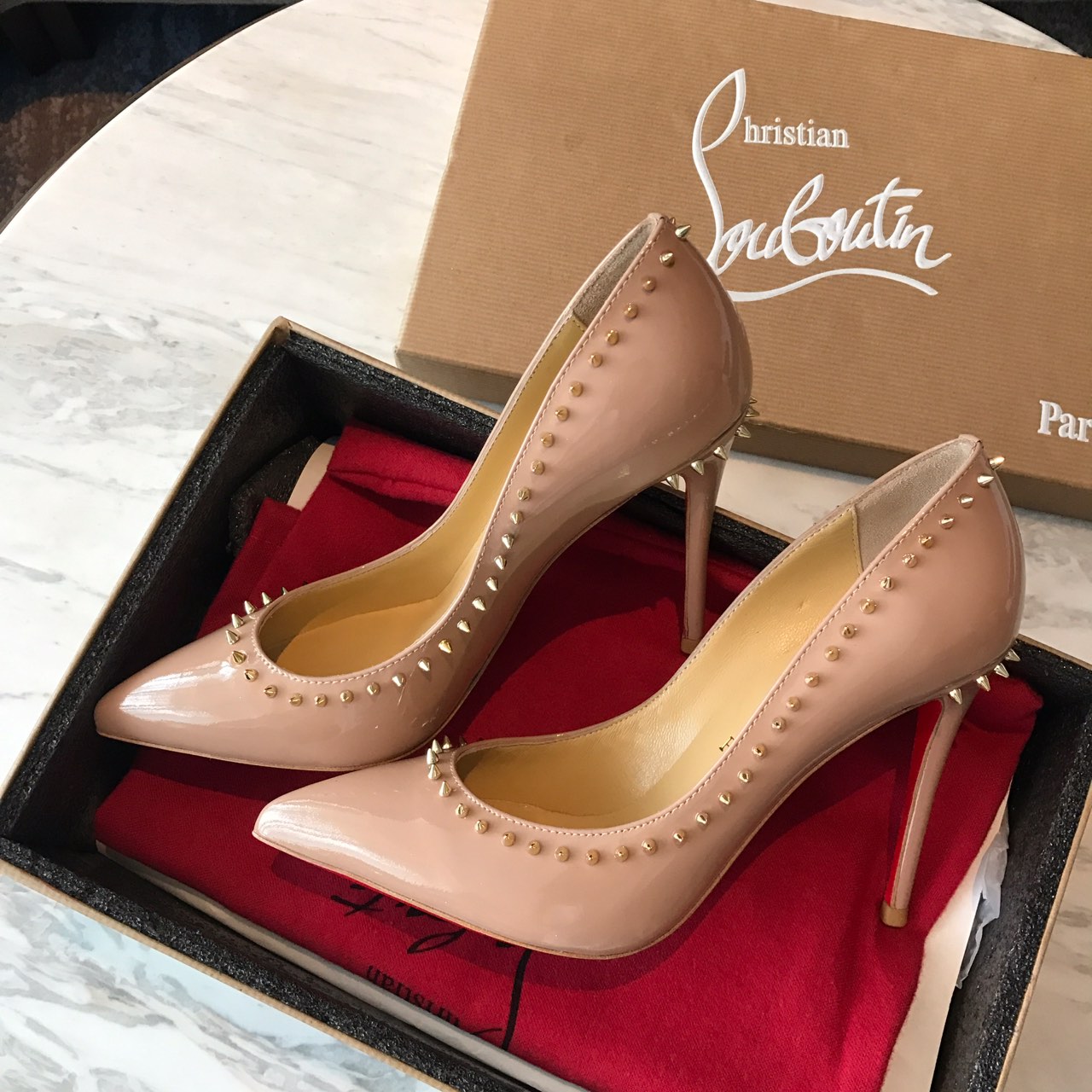 Ch**an louboutin anjalina high heels