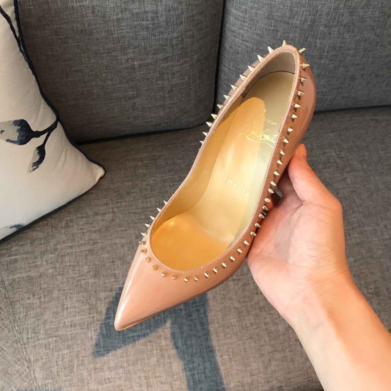 Ch**an louboutin anjalina high heels