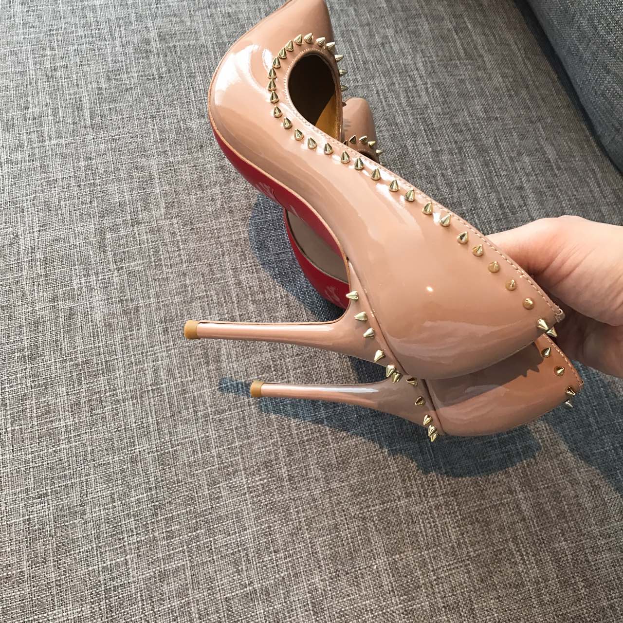 Ch**an louboutin anjalina high heels