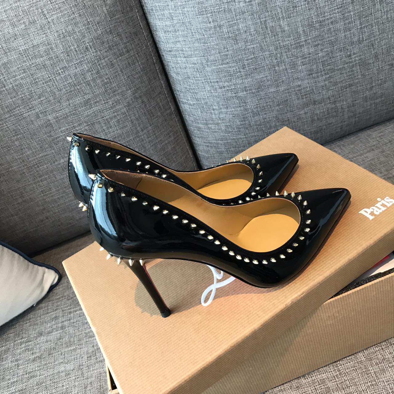 Ch**an louboutin anjalina high heels