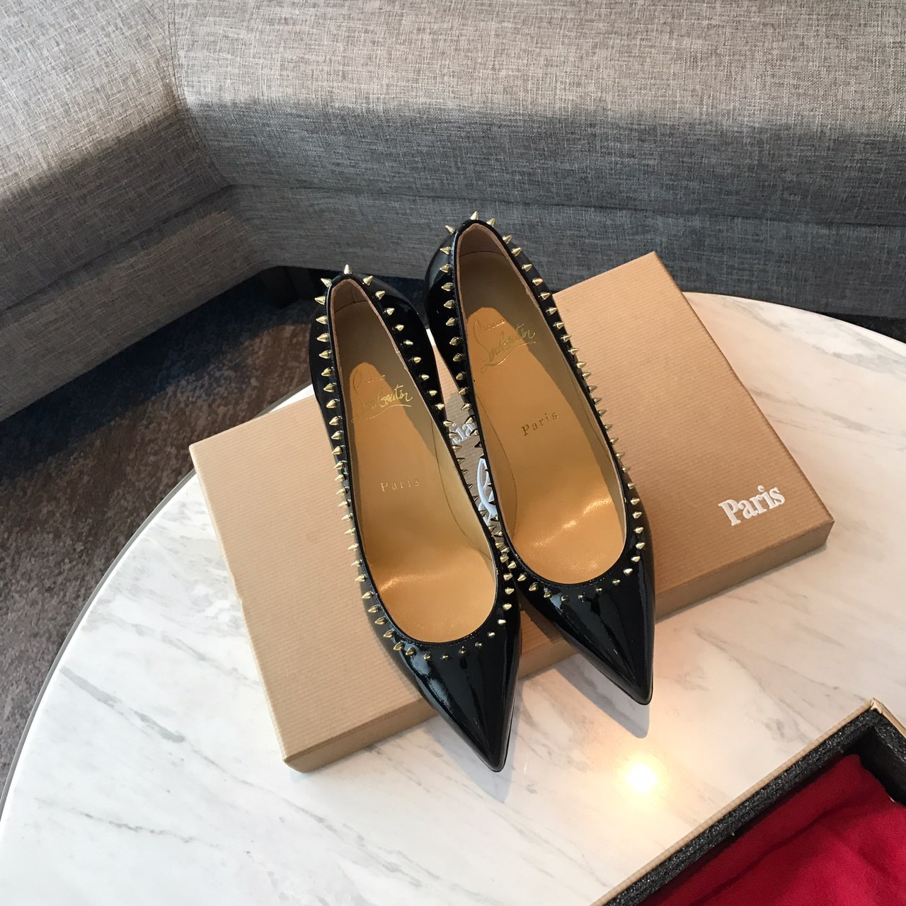 Ch**an louboutin anjalina high heels