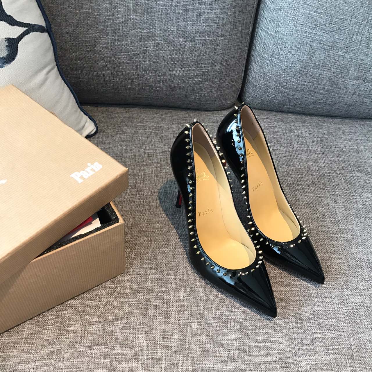 Ch**an louboutin anjalina high heels