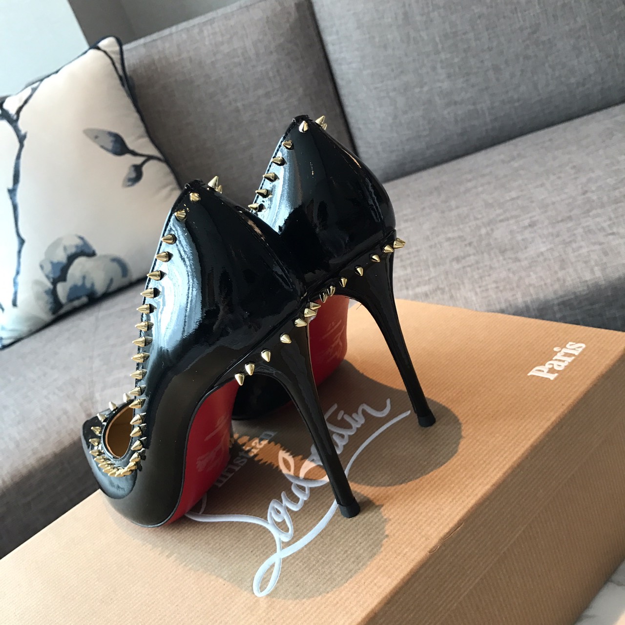 Ch**an louboutin anjalina high heels