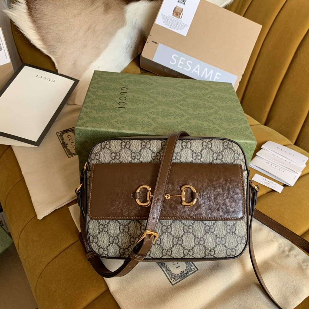 G*u*i horsebit 1955 small shoulder bag