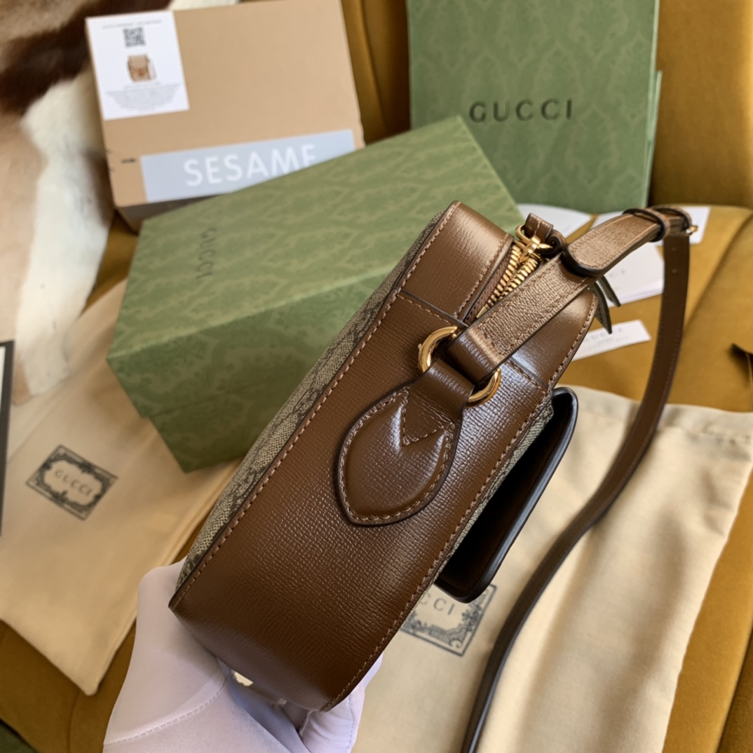 G*u*i horsebit 1955 small shoulder bag