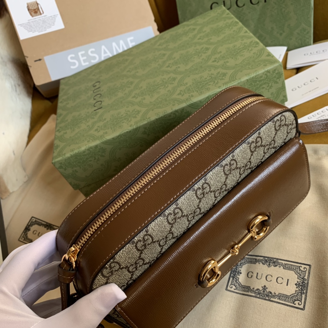 G*u*i horsebit 1955 small shoulder bag