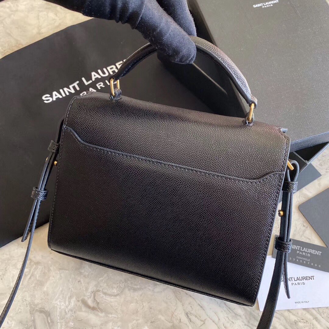 CASSANDRA MONOGRAM CLASP BAG IN MATTE PYTHON