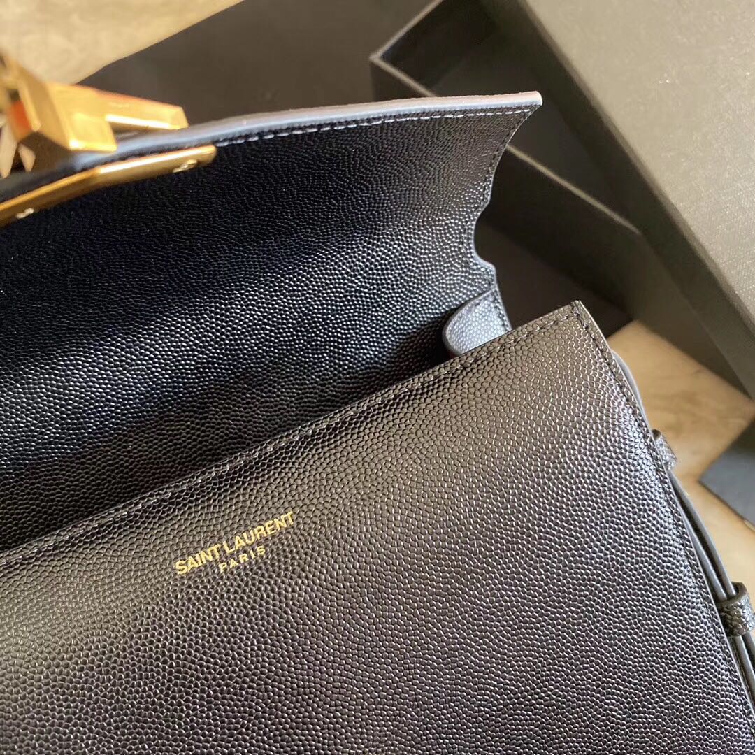 CASSANDRA MONOGRAM CLASP BAG IN MATTE PYTHON