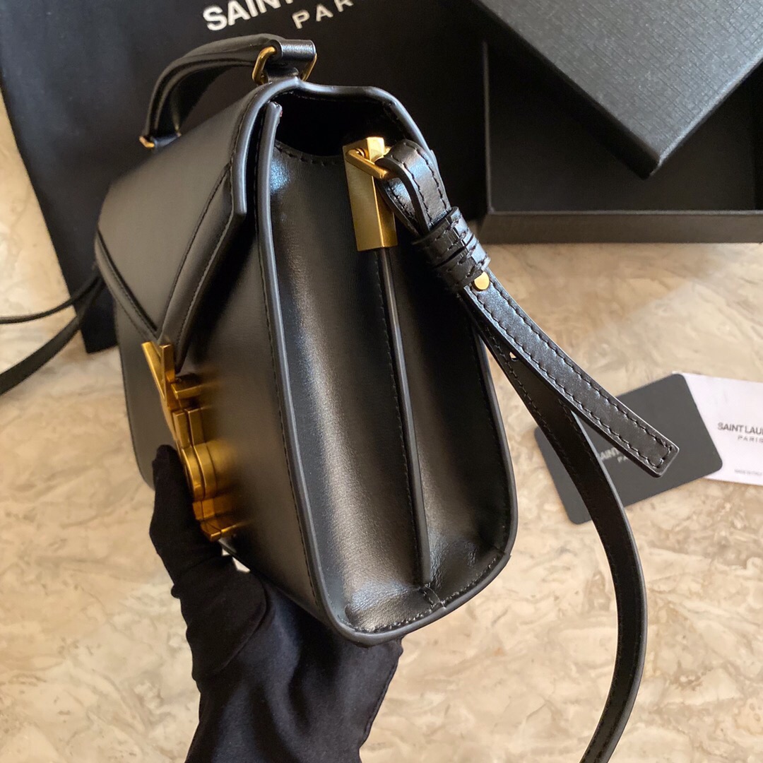 CASSANDRA MONOGRAM CLASP BAG IN MATTE PYTHON