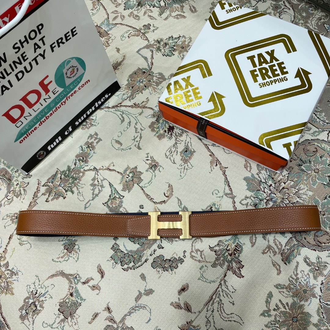 Hermès Cowhide Belt