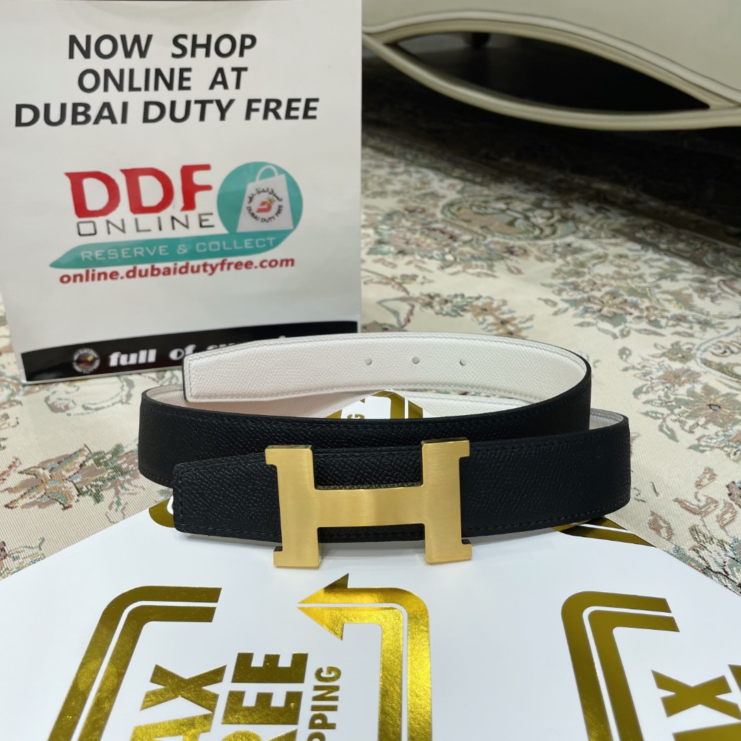 Hermès Cowhide Belt