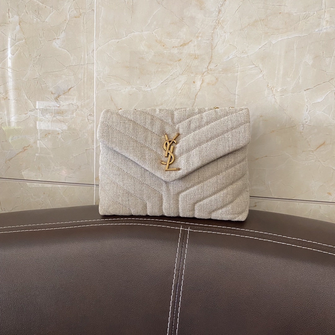 LOULOU SMALL BAG IN Y-QUILTED LEATHER