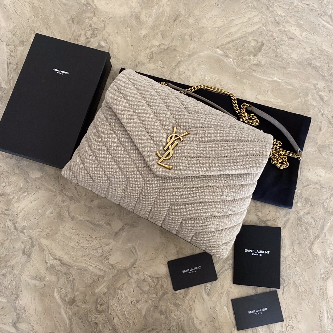 LOULOU SMALL BAG IN Y-QUILTED LEATHER