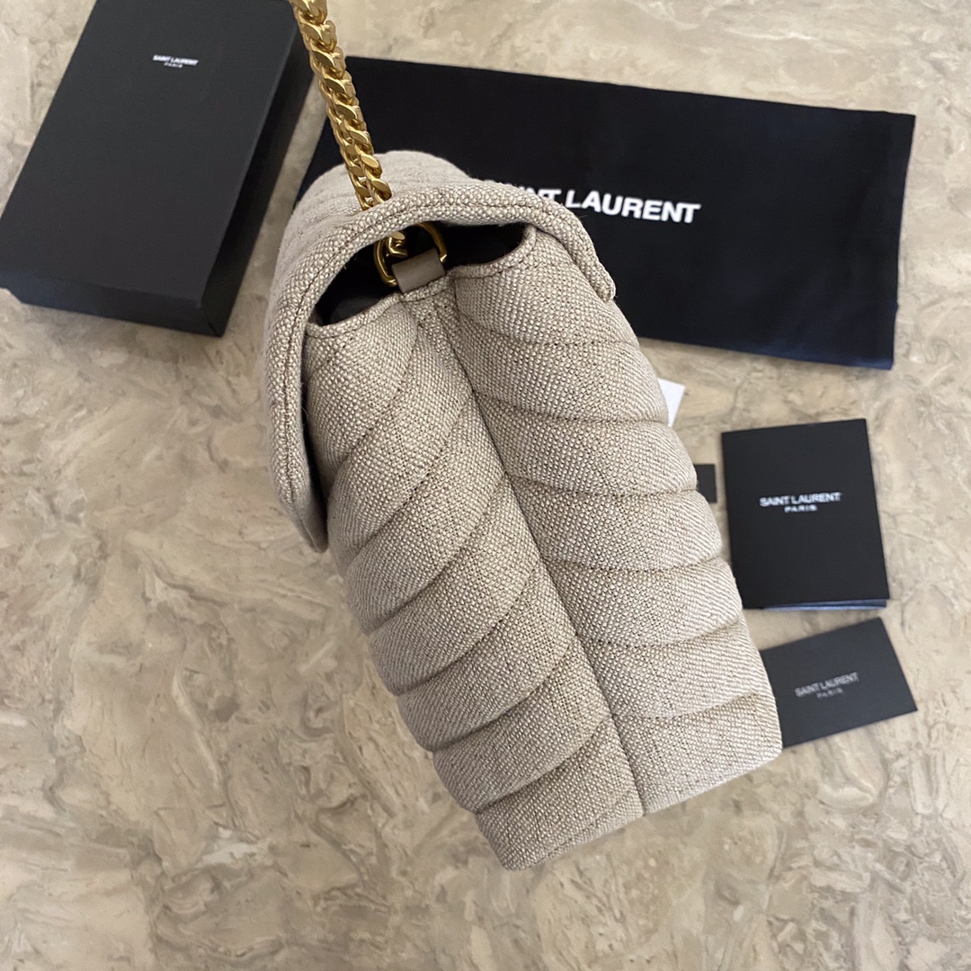 LOULOU SMALL BAG IN Y-QUILTED LEATHER