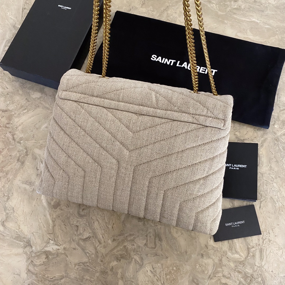 LOULOU SMALL BAG IN Y-QUILTED LEATHER