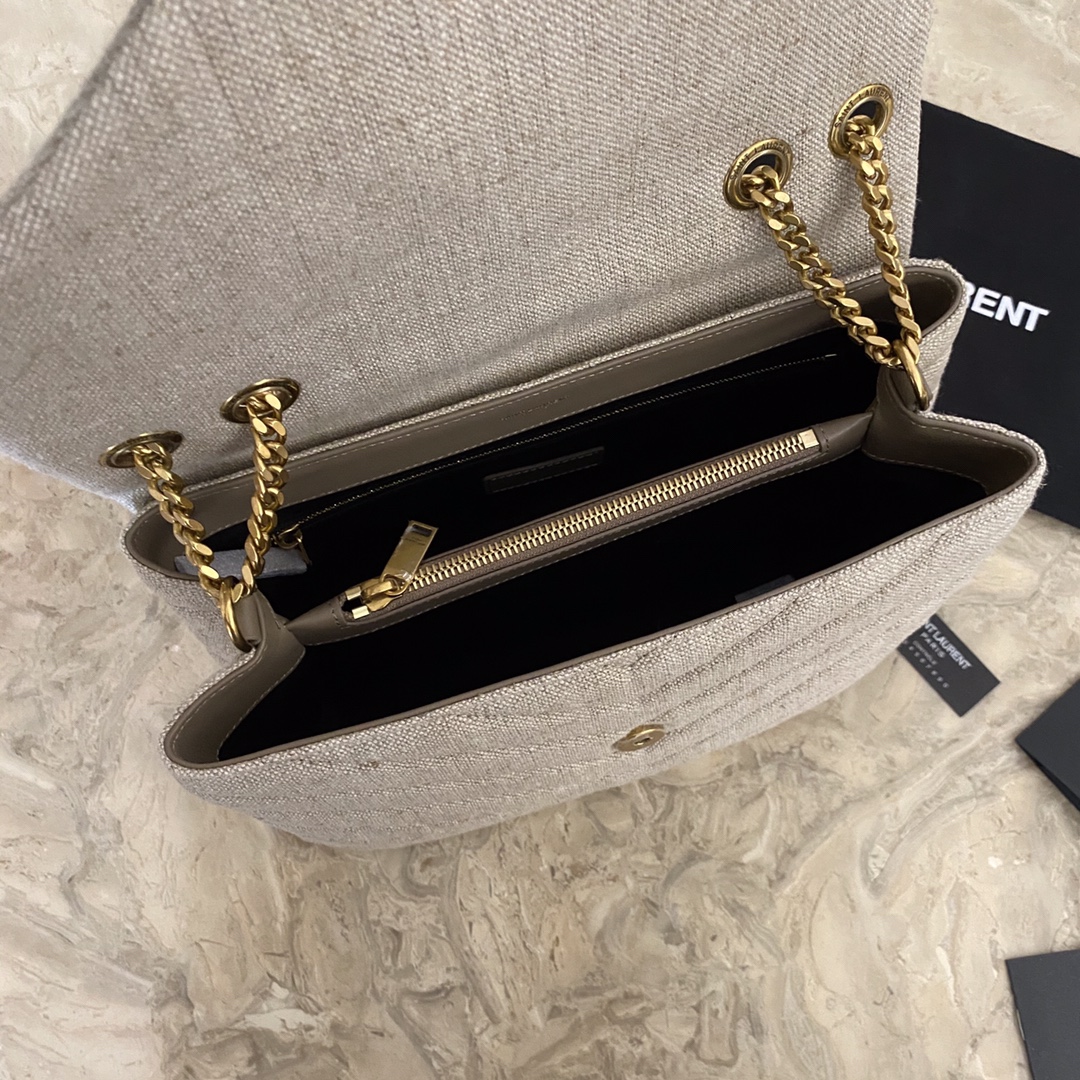 LOULOU SMALL BAG IN Y-QUILTED LEATHER