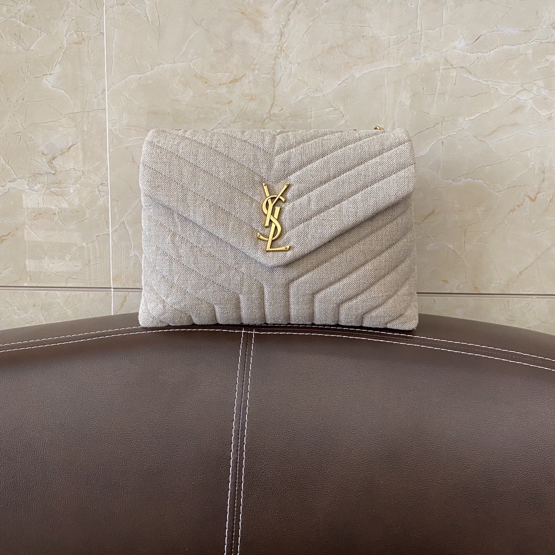 LOULOU SMALL BAG IN Y-QUILTED LEATHER