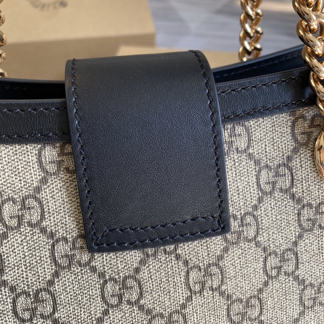 G*u*i padlock small shoulder bag