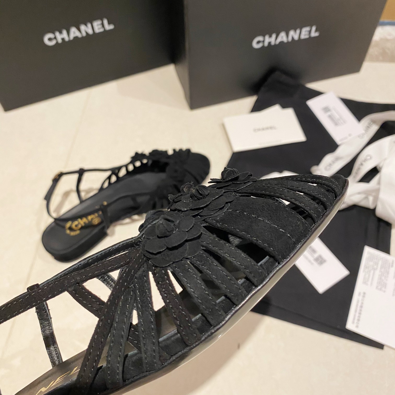 Ch*el slippers 14