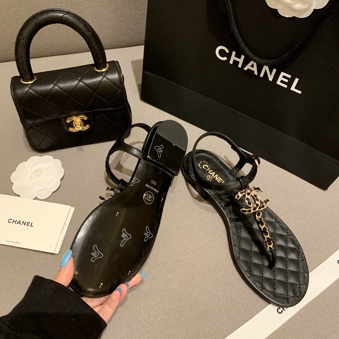 Ch*el slippers 43