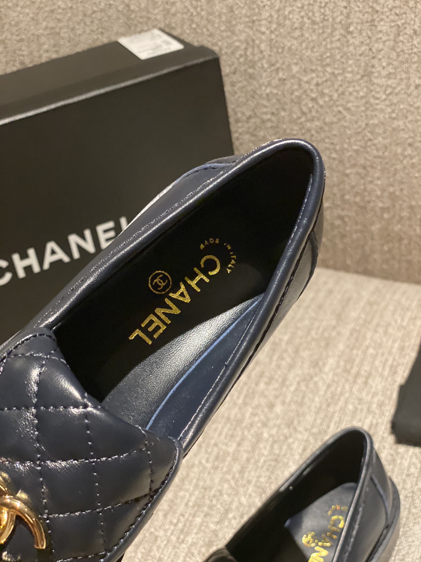 Ch*el’s loafers