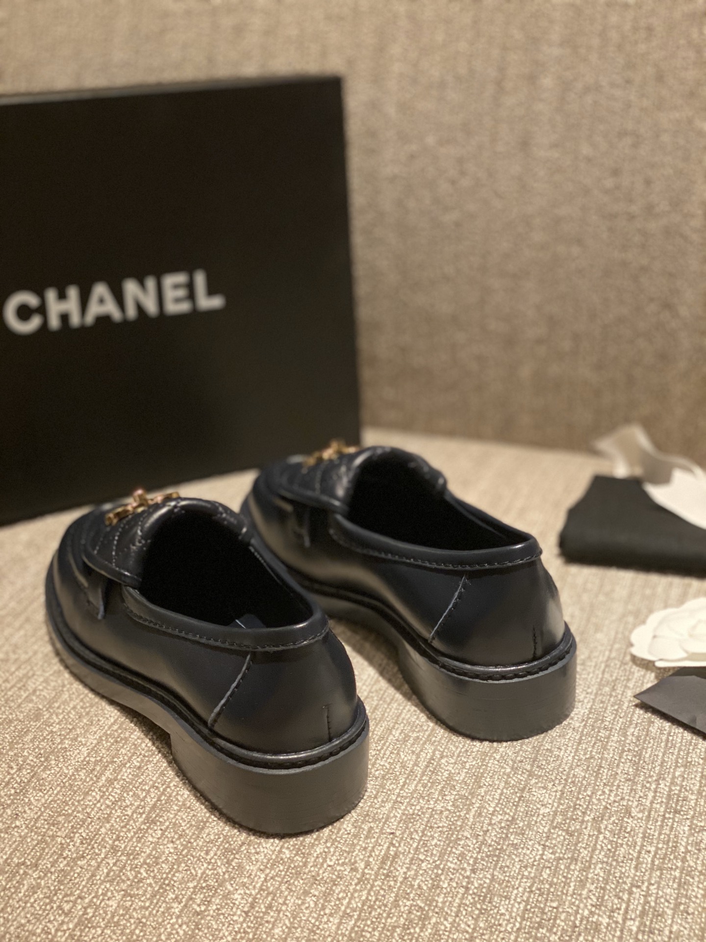 Ch*el’s loafers