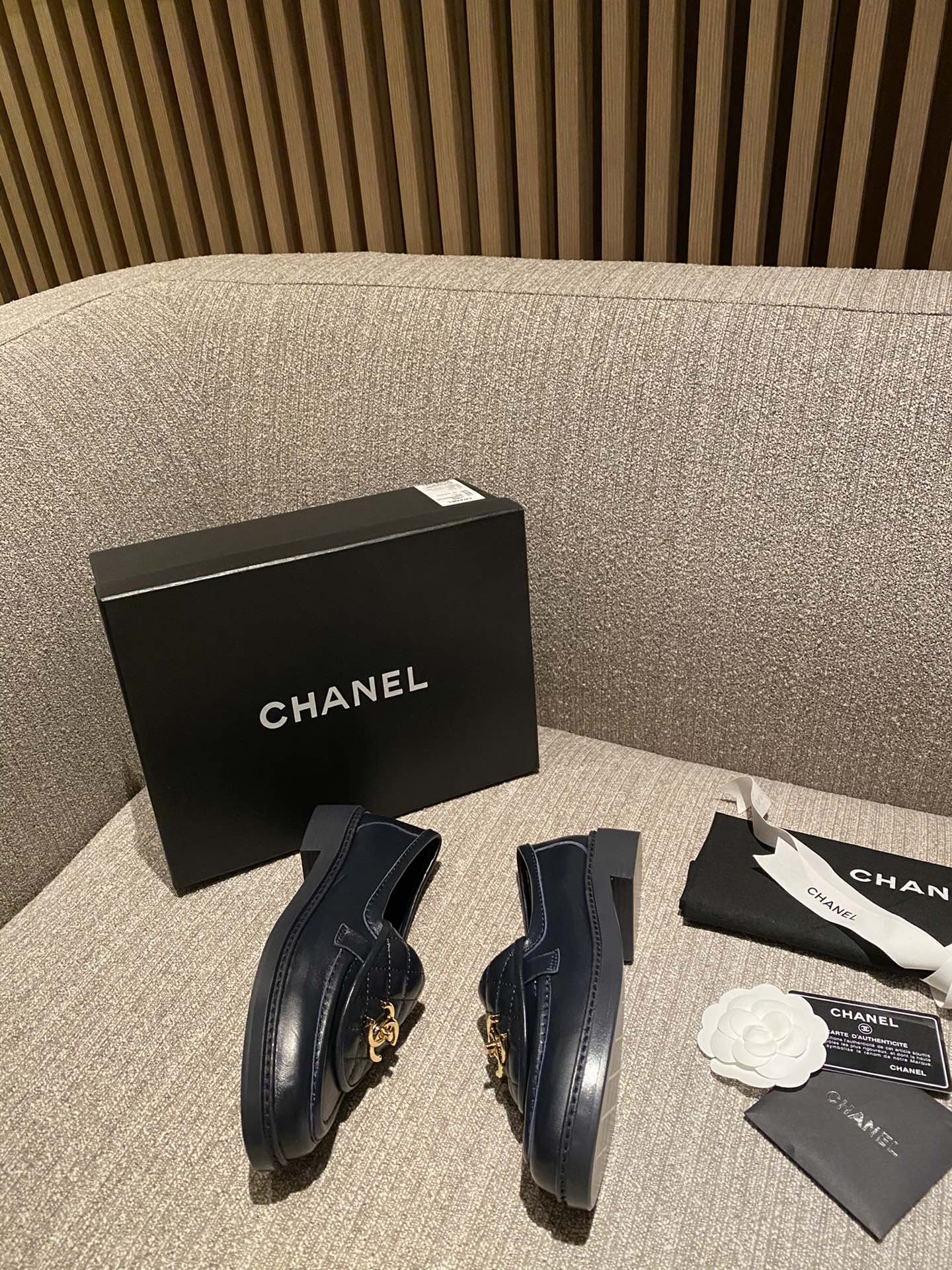 Ch*el’s loafers