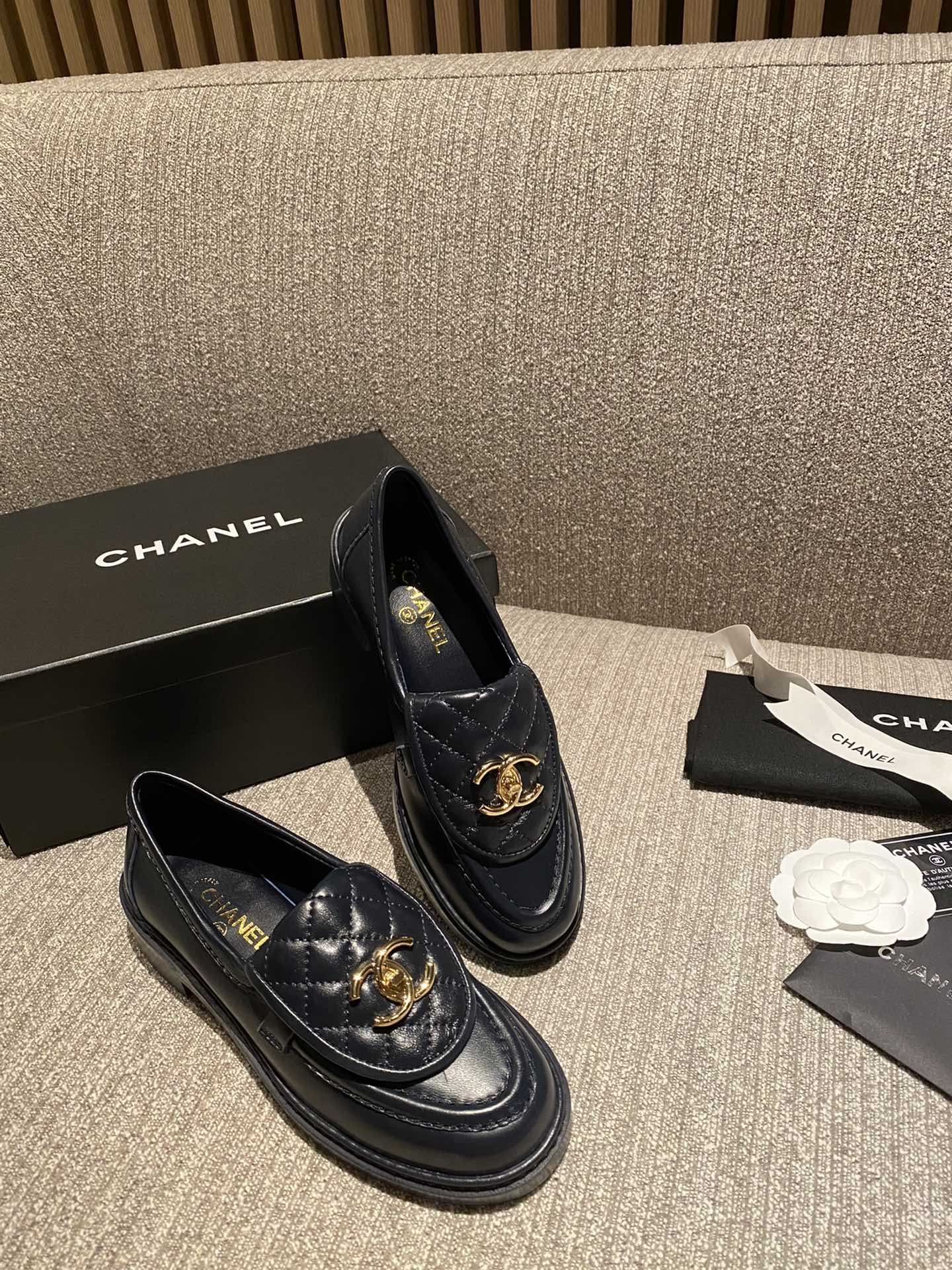 Ch*el’s loafers