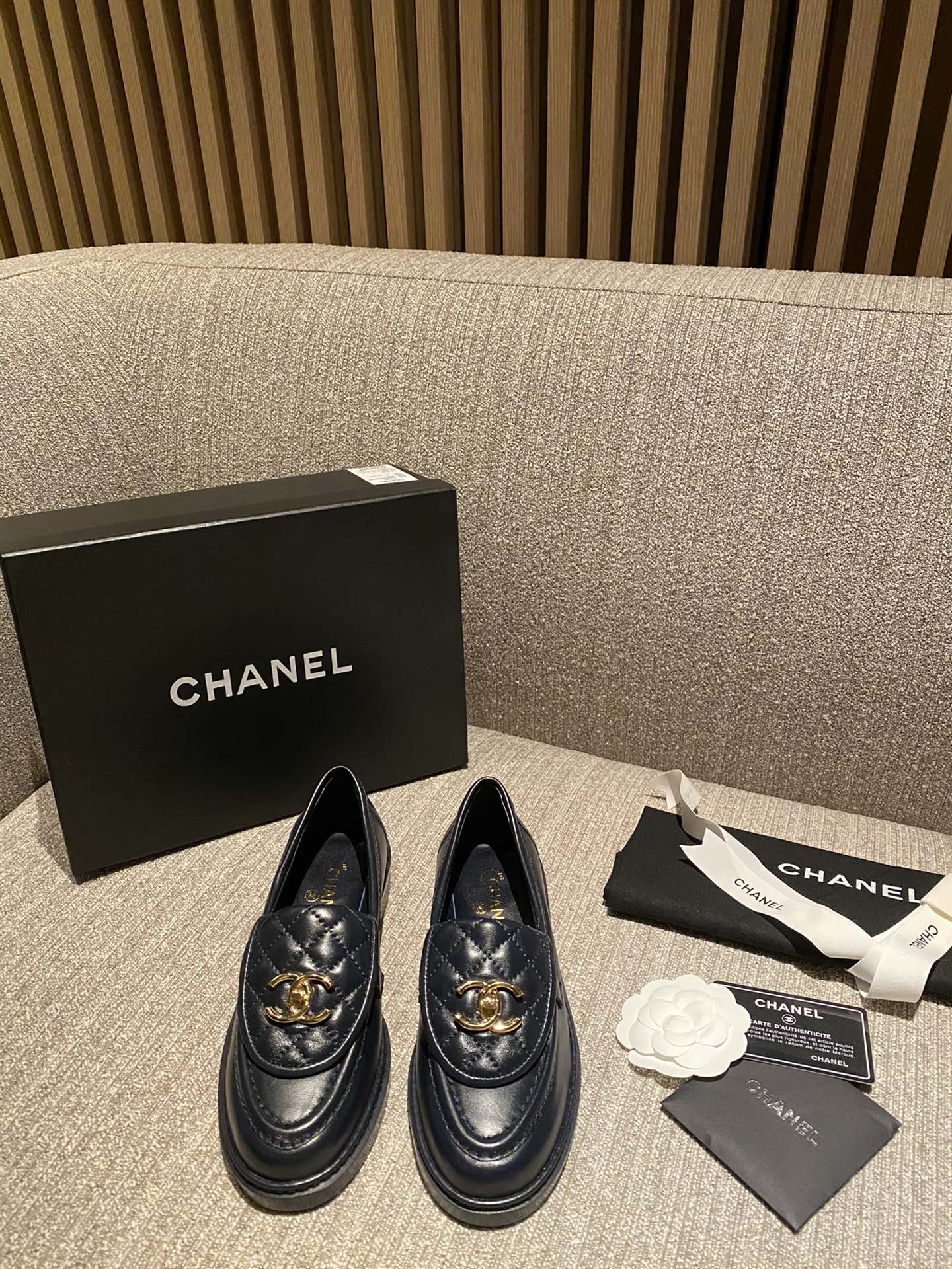 Ch*el’s loafers