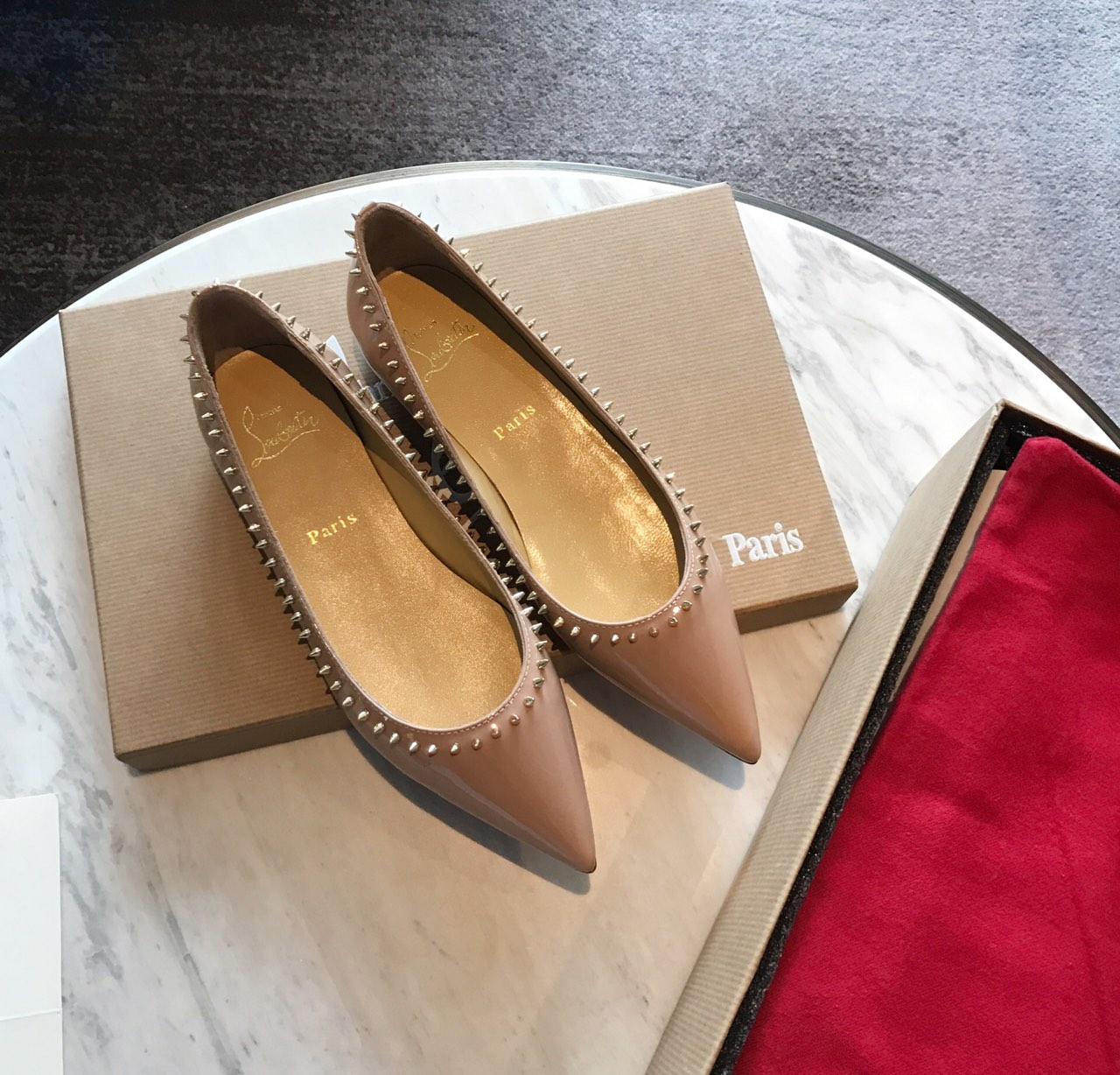 Ch**an louboutin anjalina flats