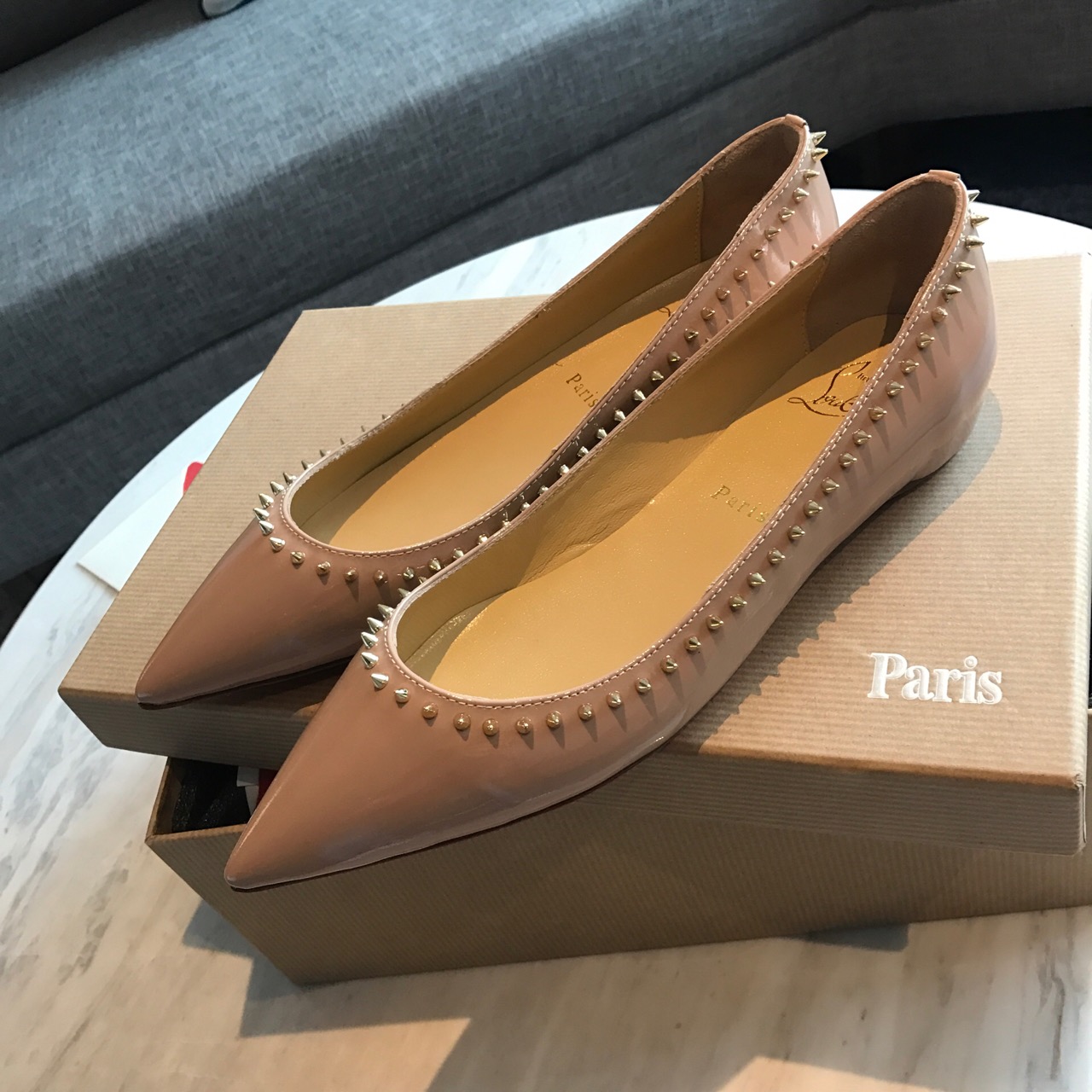 Ch**an louboutin anjalina flats
