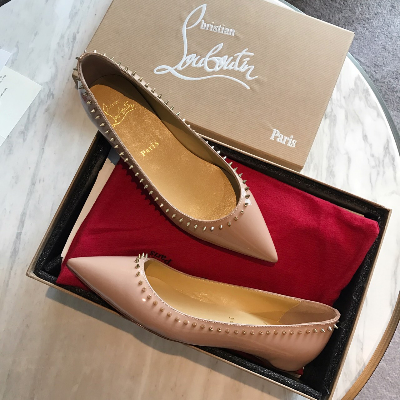 Ch**an louboutin anjalina flats