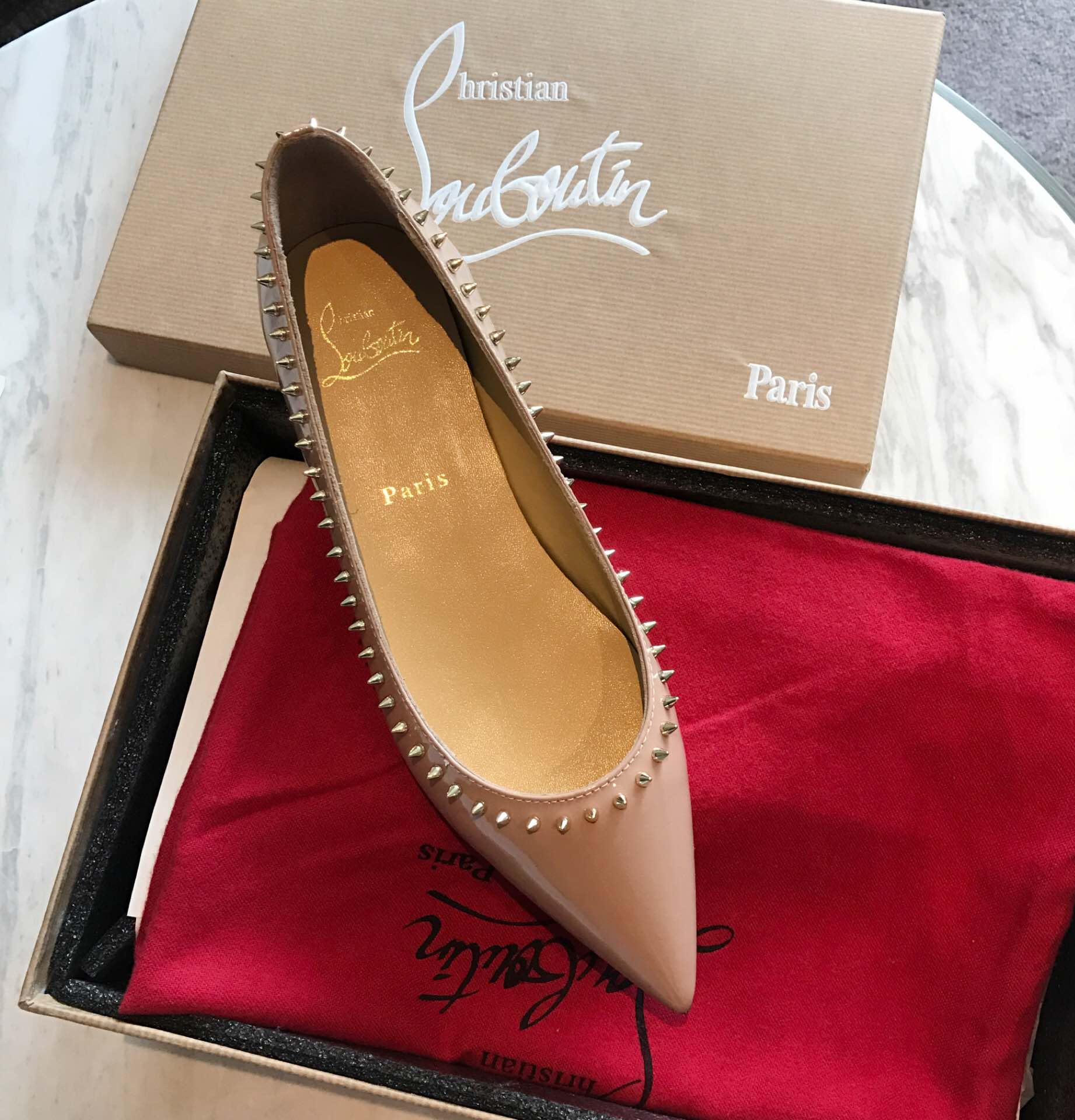 Ch**an louboutin anjalina flats