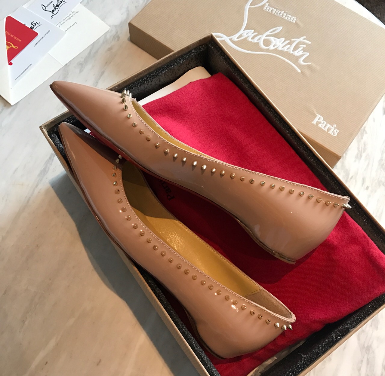Ch**an louboutin anjalina flats