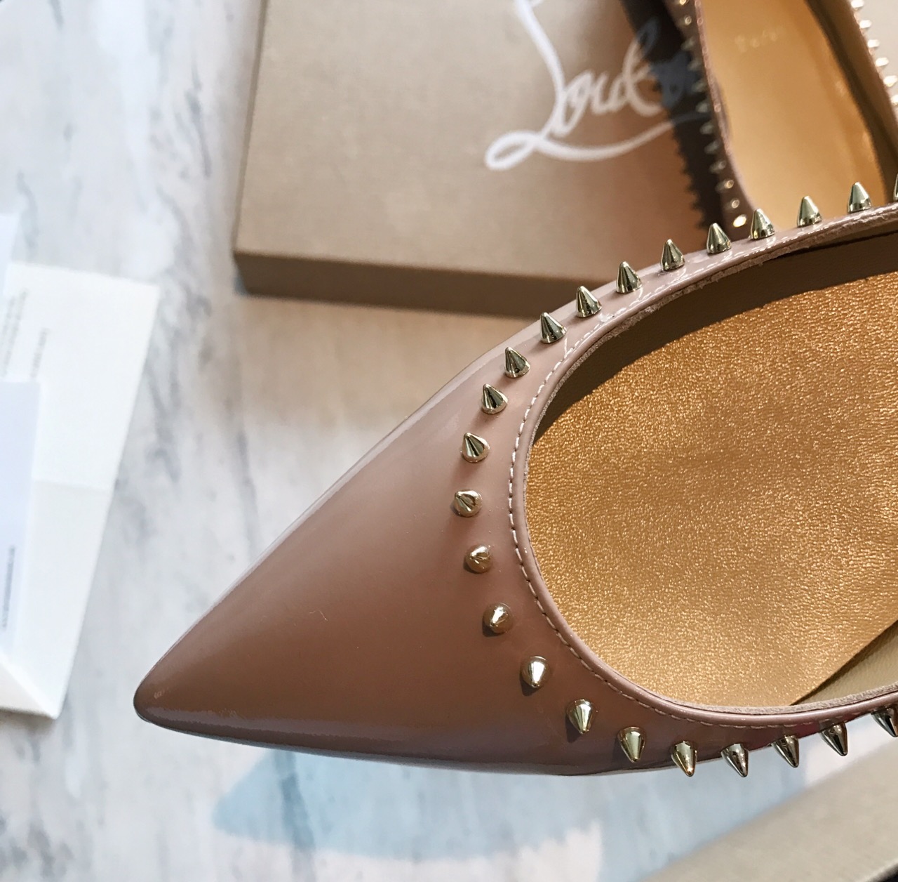 Ch**an louboutin anjalina flats
