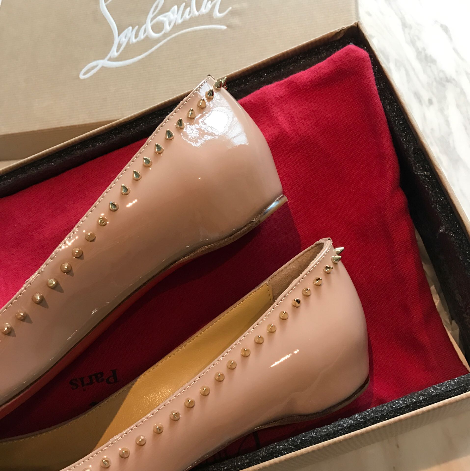 Ch**an louboutin anjalina flats
