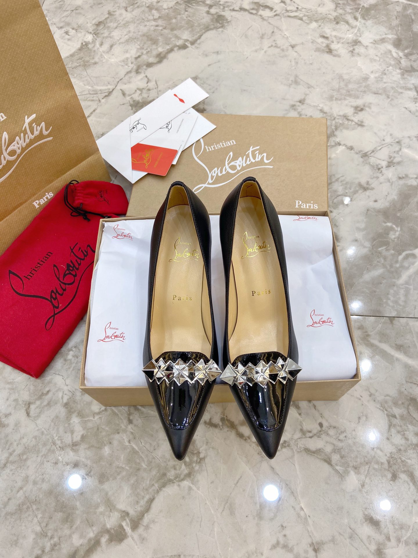 Ch**an louboutin wedges flats