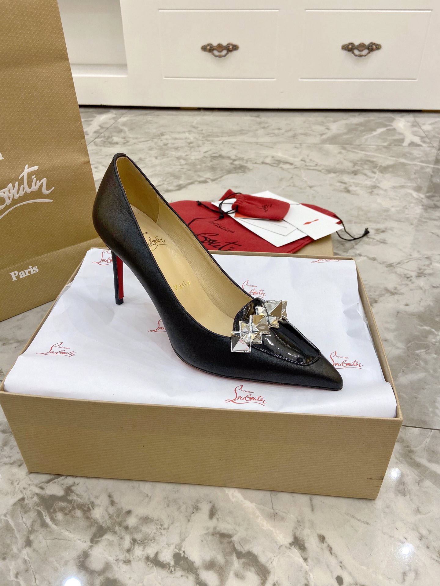Ch**an louboutin wedges flats
