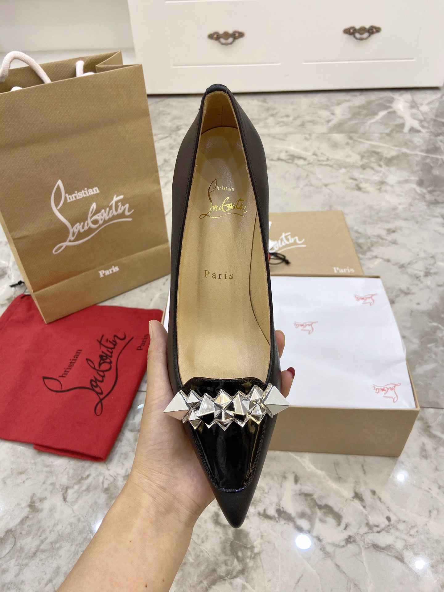 Ch**an louboutin wedges flats