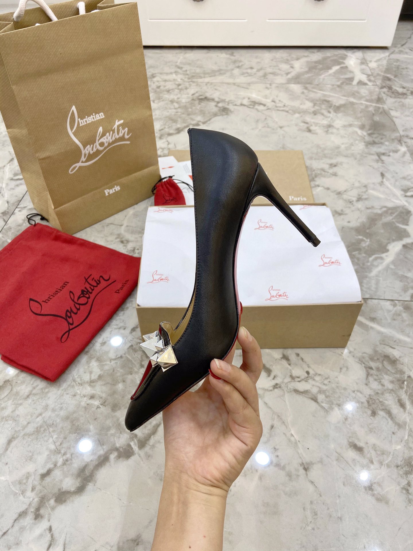 Ch**an louboutin wedges flats