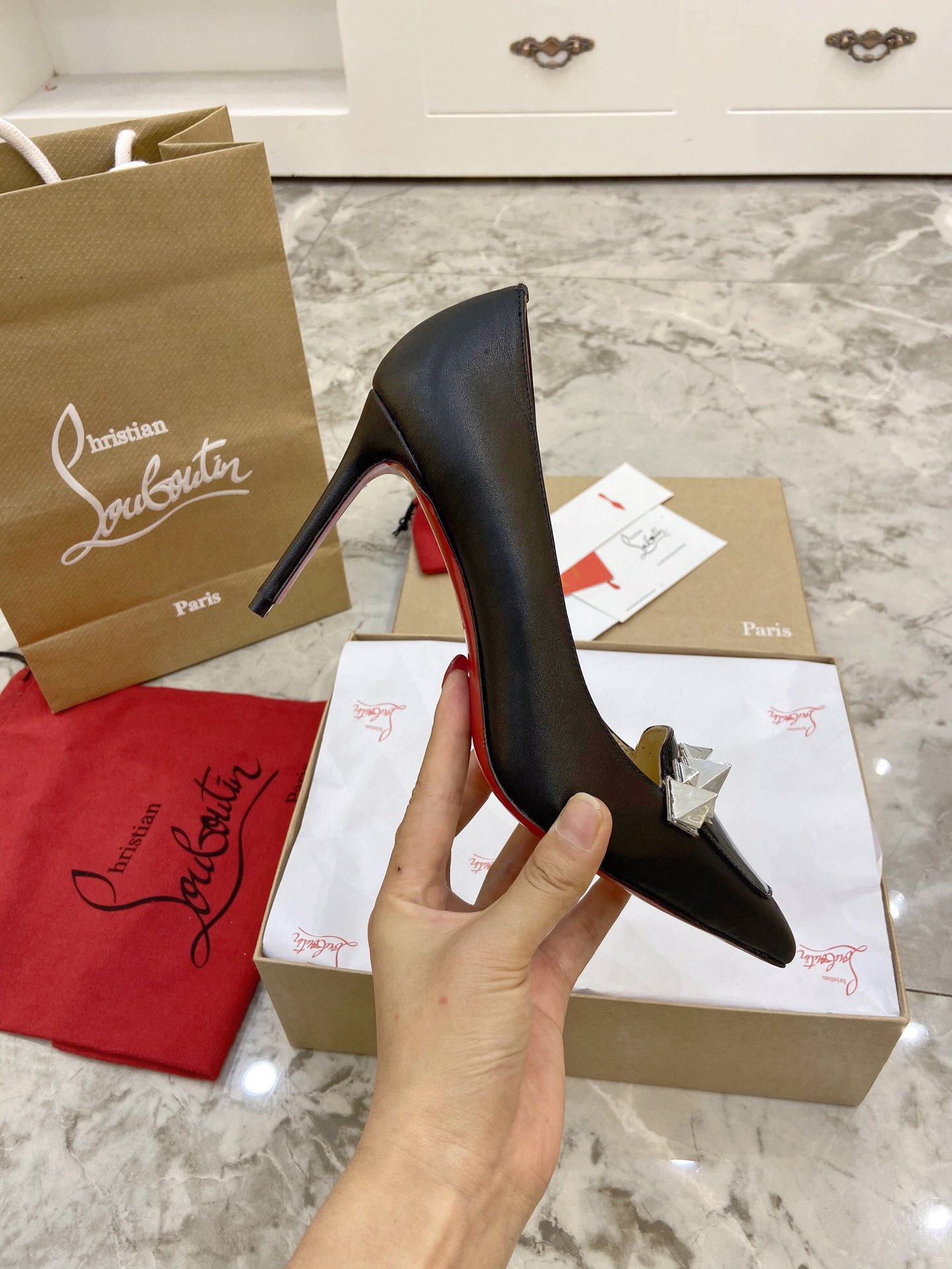 Ch**an louboutin wedges flats