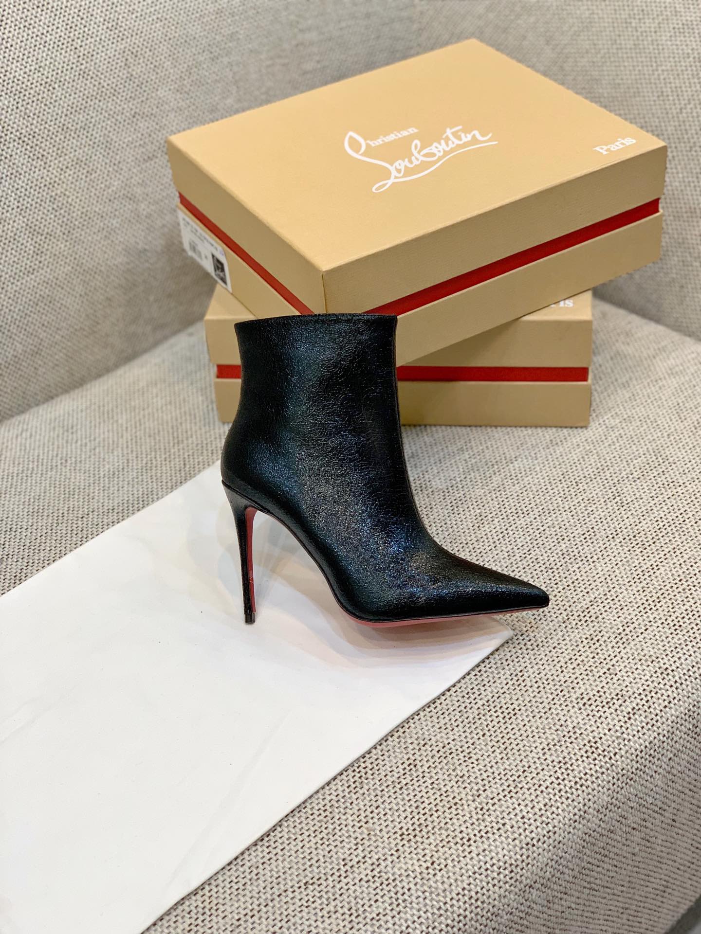 Ch**an louboutin ankle boots
