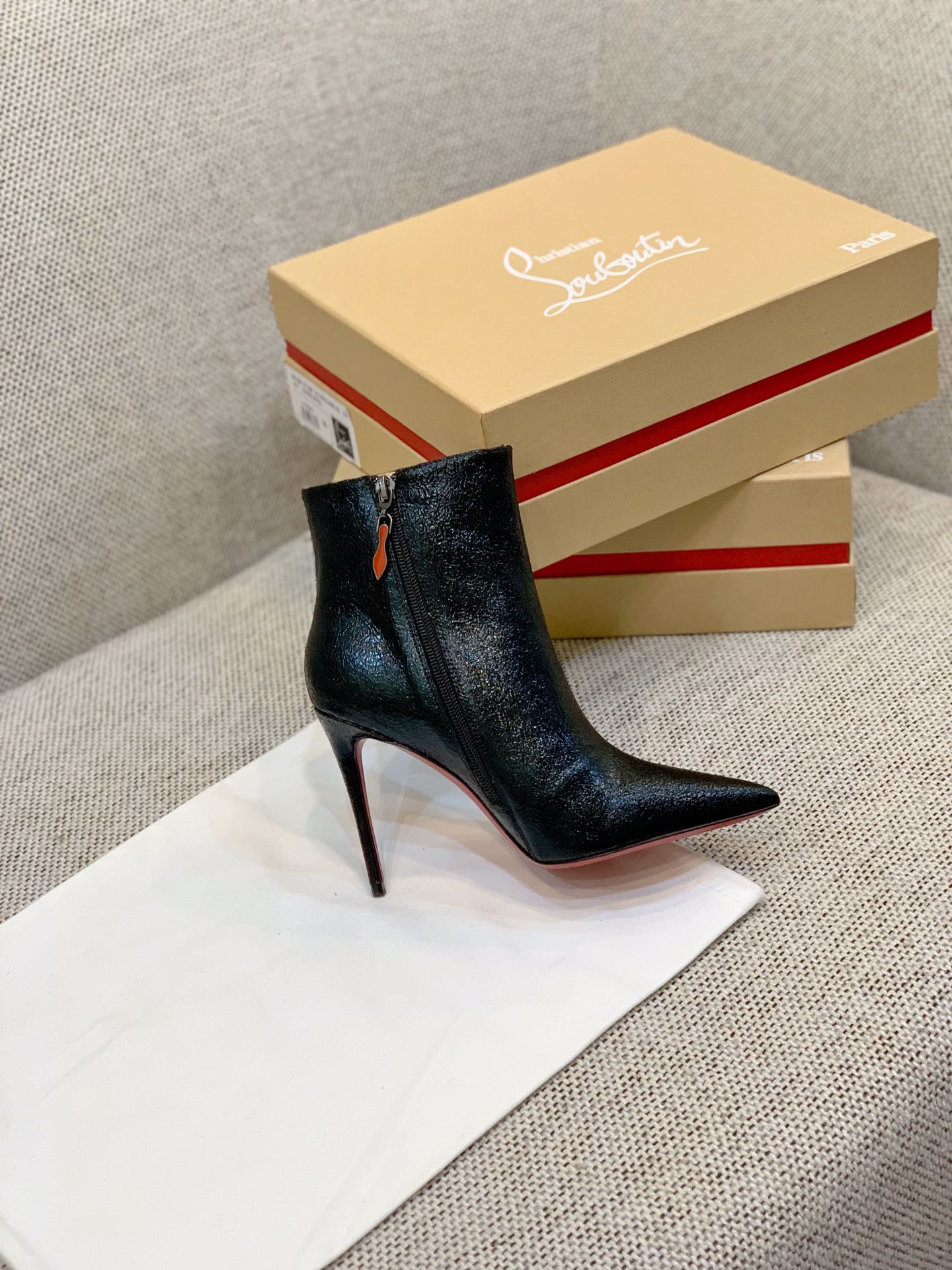 Ch**an louboutin ankle boots