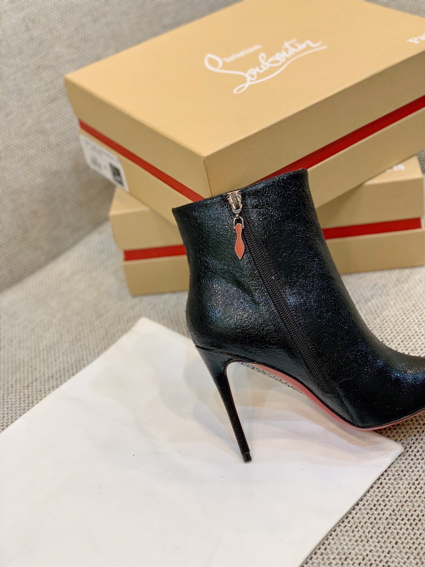 Ch**an louboutin ankle boots