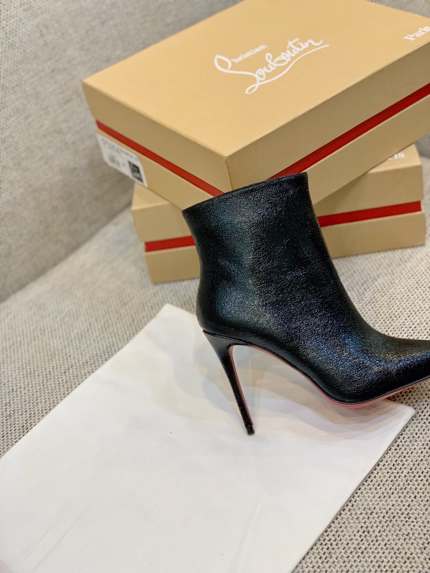 Ch**an louboutin ankle boots