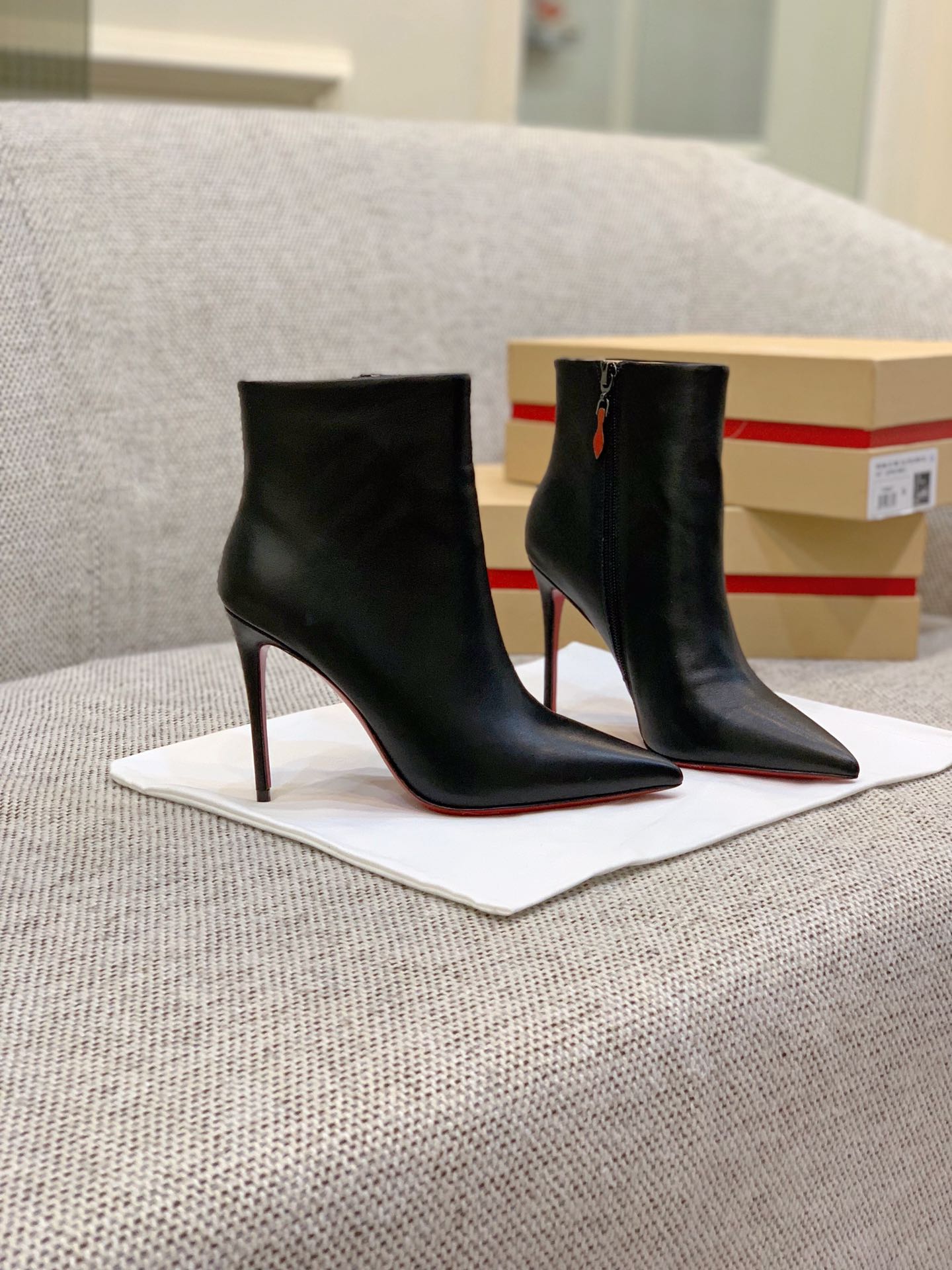 Ch**an louboutin so kate ankle boots