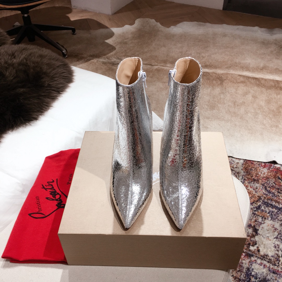 Ch**an louboutin reflection ankle boots