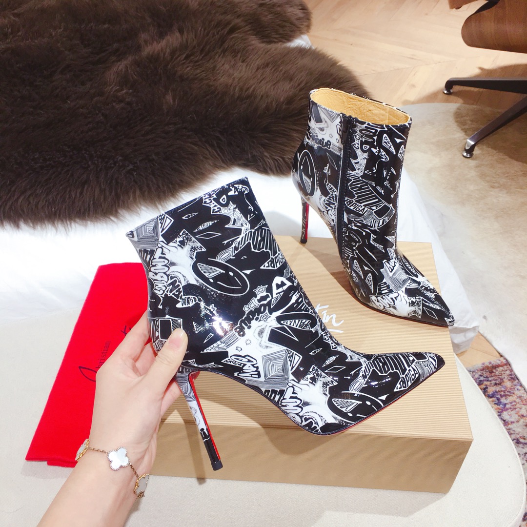 Ch**an louboutin so kate ankle boots