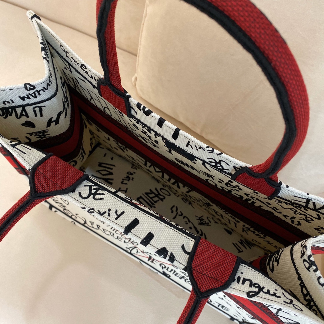 ‘I Love You’ Book Tote  – large