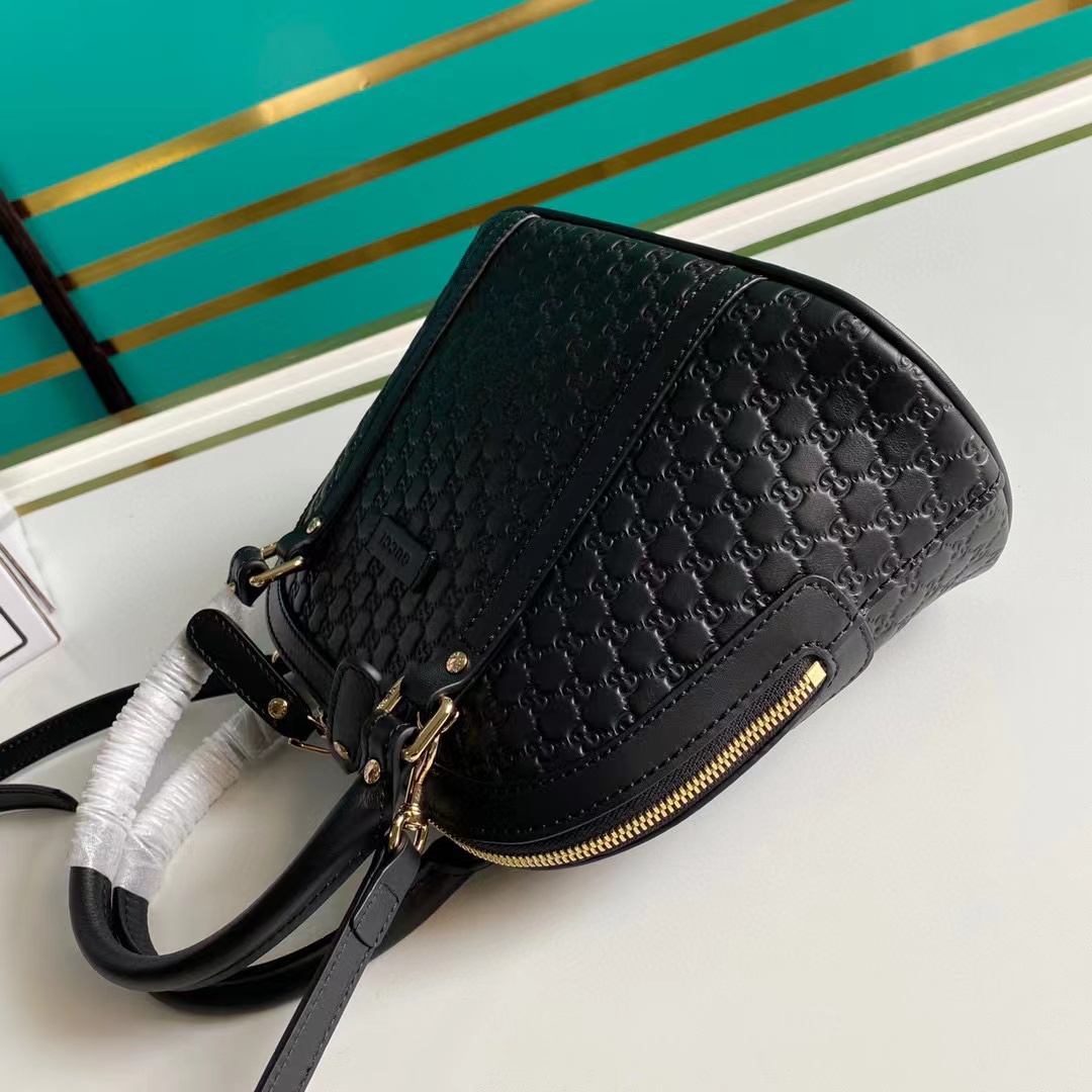 G*u*i micro gg leather mini dome crossbody bag